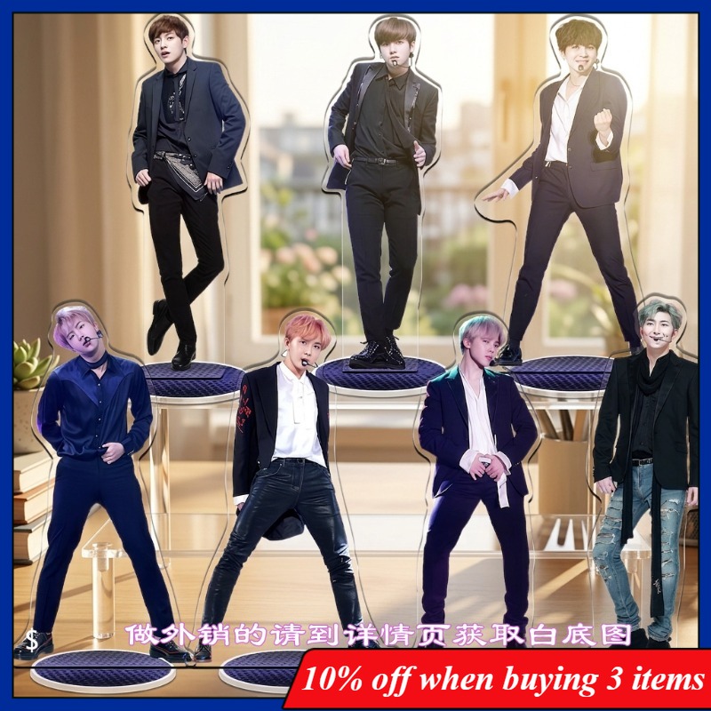 Home Decor Tv - Anime Peripherals Kim Taehyung Figure Acrylic