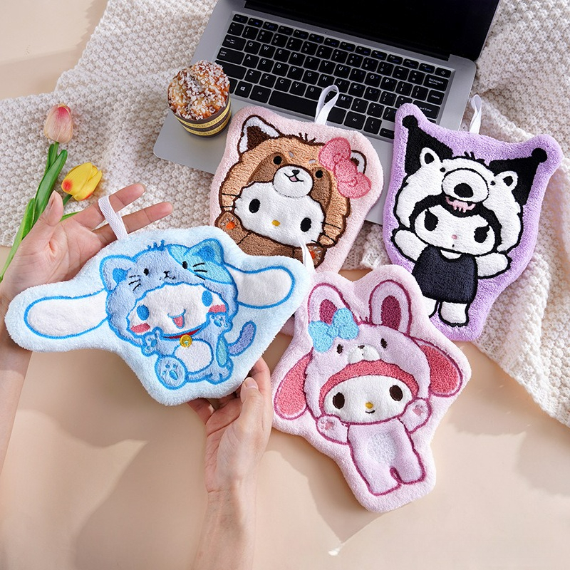Home Decor Solution - 1/4 Pcs Soft Thick Sanrio Kuromi