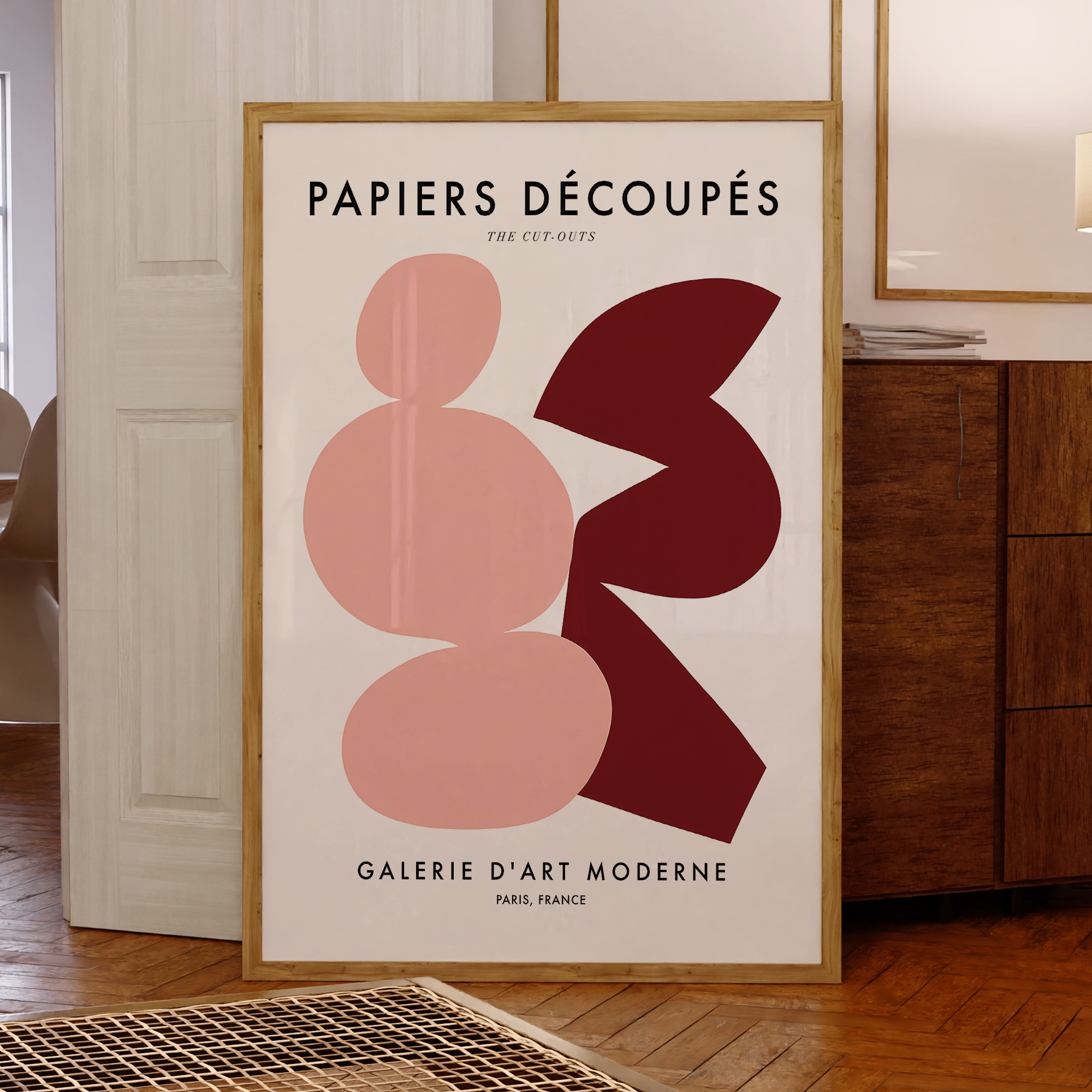 Home Decor Solution - Modern Papiers Decoupes - Galerie D'art