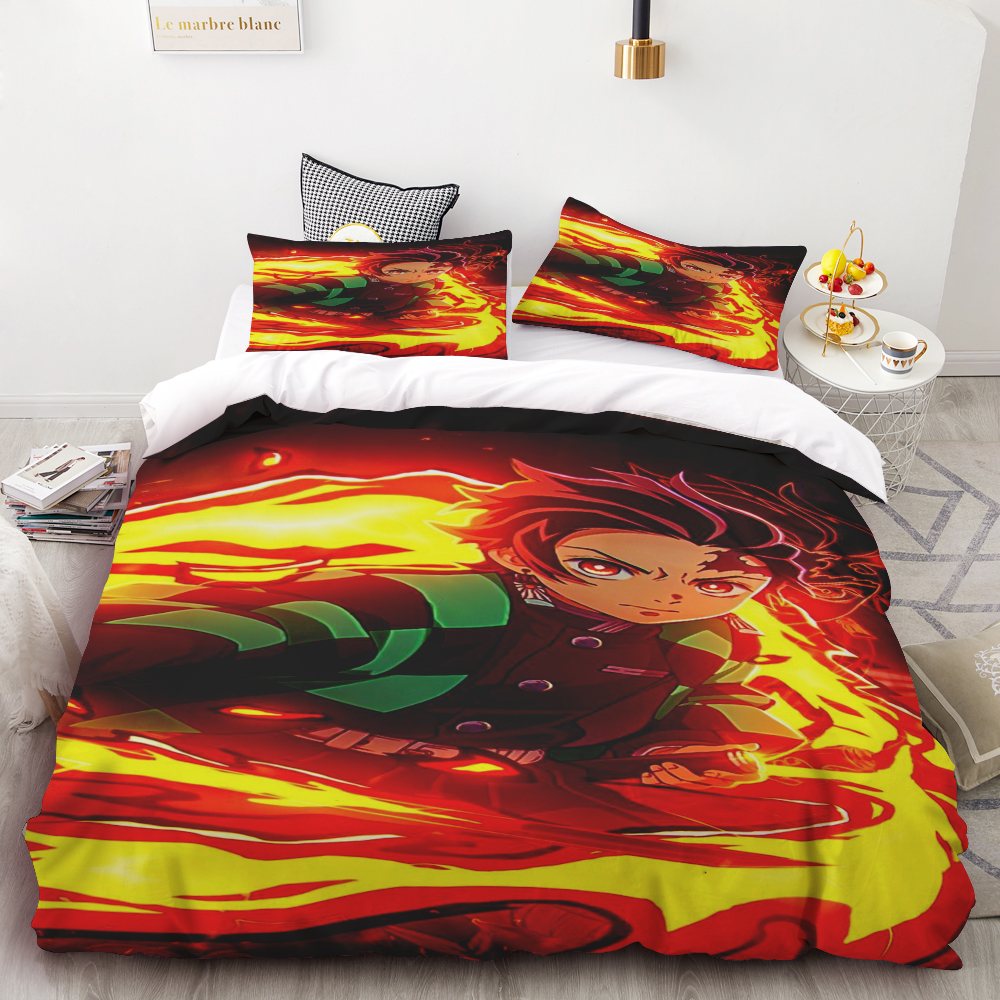 Home Decor Tv - Duvet Cover Demon Slayer Kimetsu No