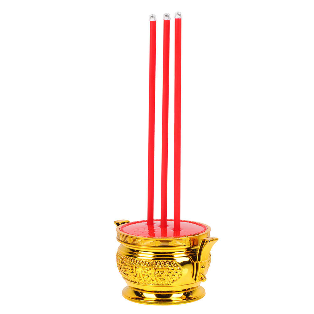Home Decor Yoga - Desktop Electronic Censer Vintage Style LED