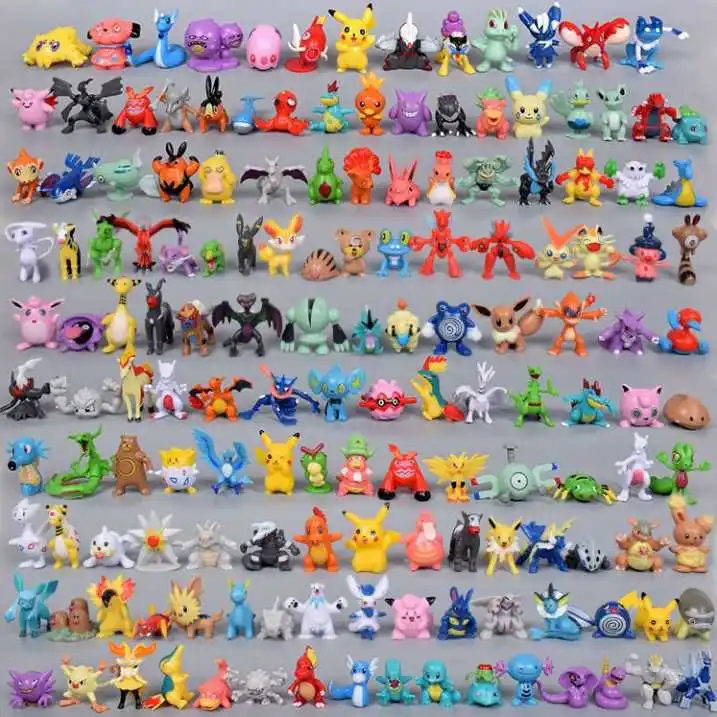 Home Decor Tv - 24pcs Pokemon Action Figure Pikachu Anime