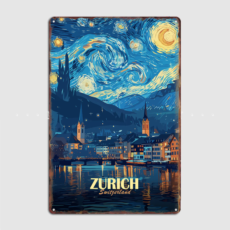 Home Decor Zurich - Zurich, Switzerland, Starry Night Style Travel