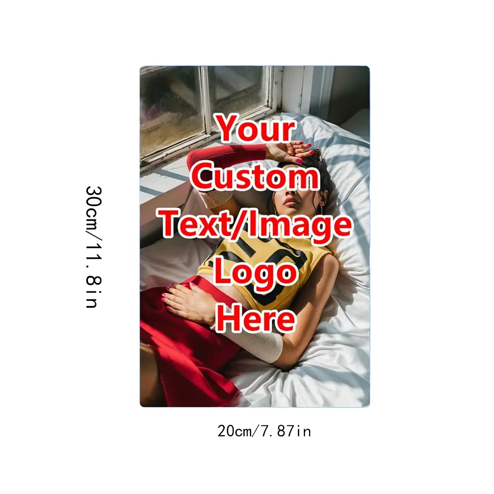 Home Decor Sticker - 20x30cmVintage Custom Metal Signs Customize License