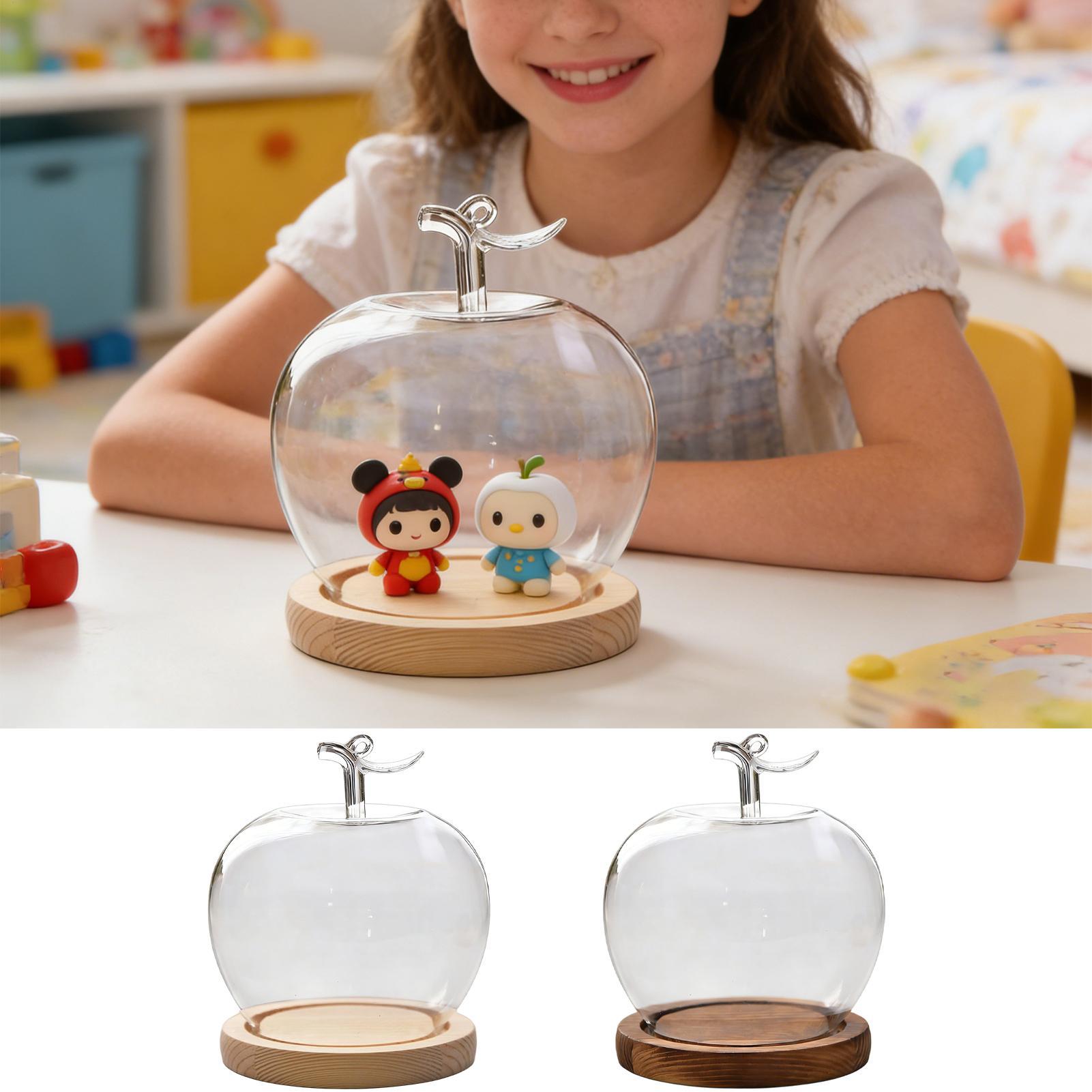 Home Decor Retail Stores - Preserved Flower Glass Cloche Glass Dome