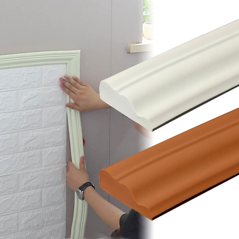Home Decor Wall Molding - 5M Self-adhesive border line Wall Sticker