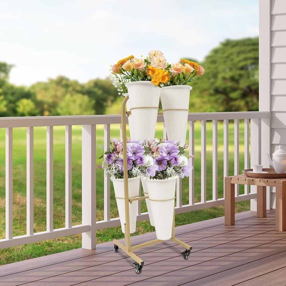 2-Tier Lower Display Stand wit - Home Decor On Wheels avaliação e preço