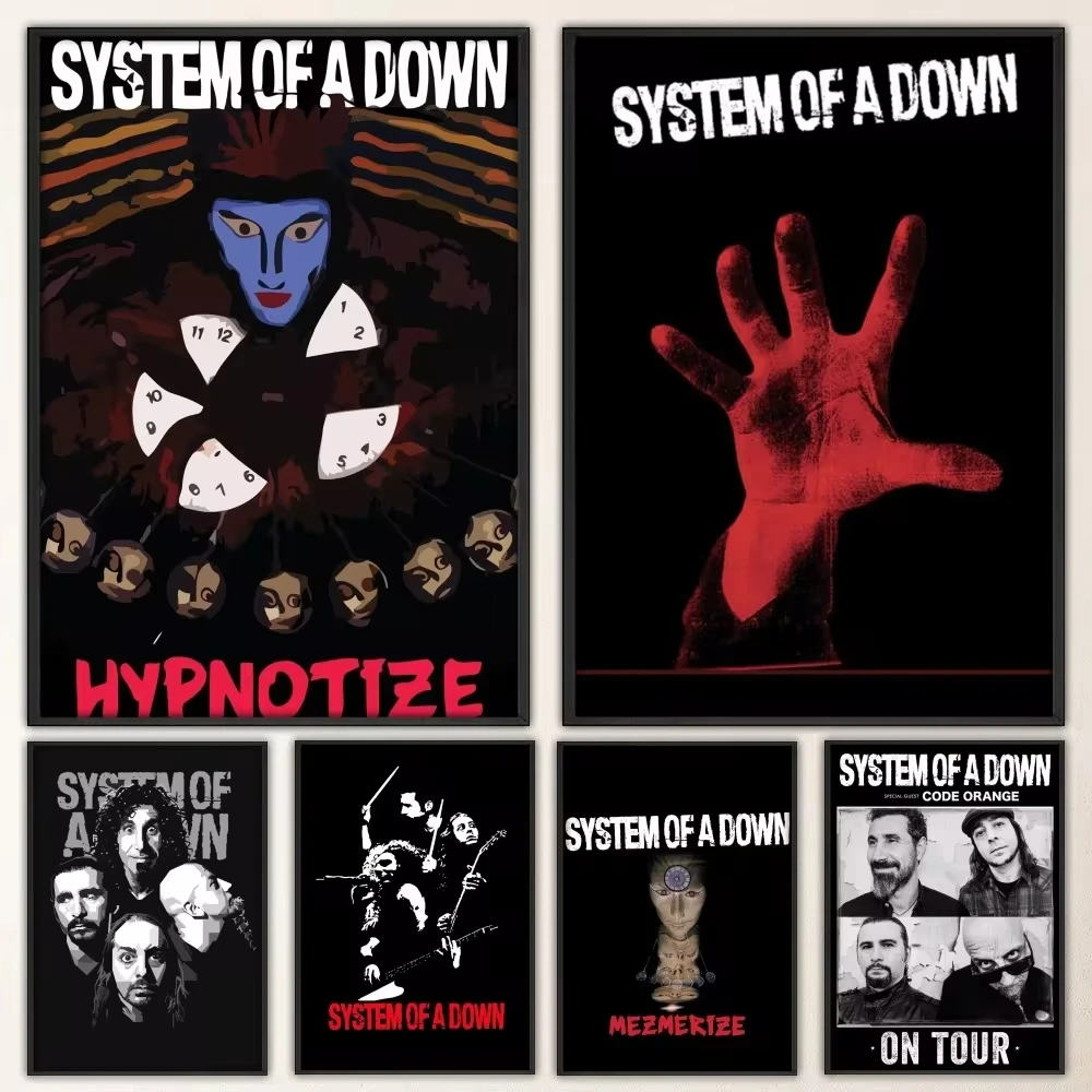 System of a Down Band Poster P - Abstract Oil Painting avaliação e preço