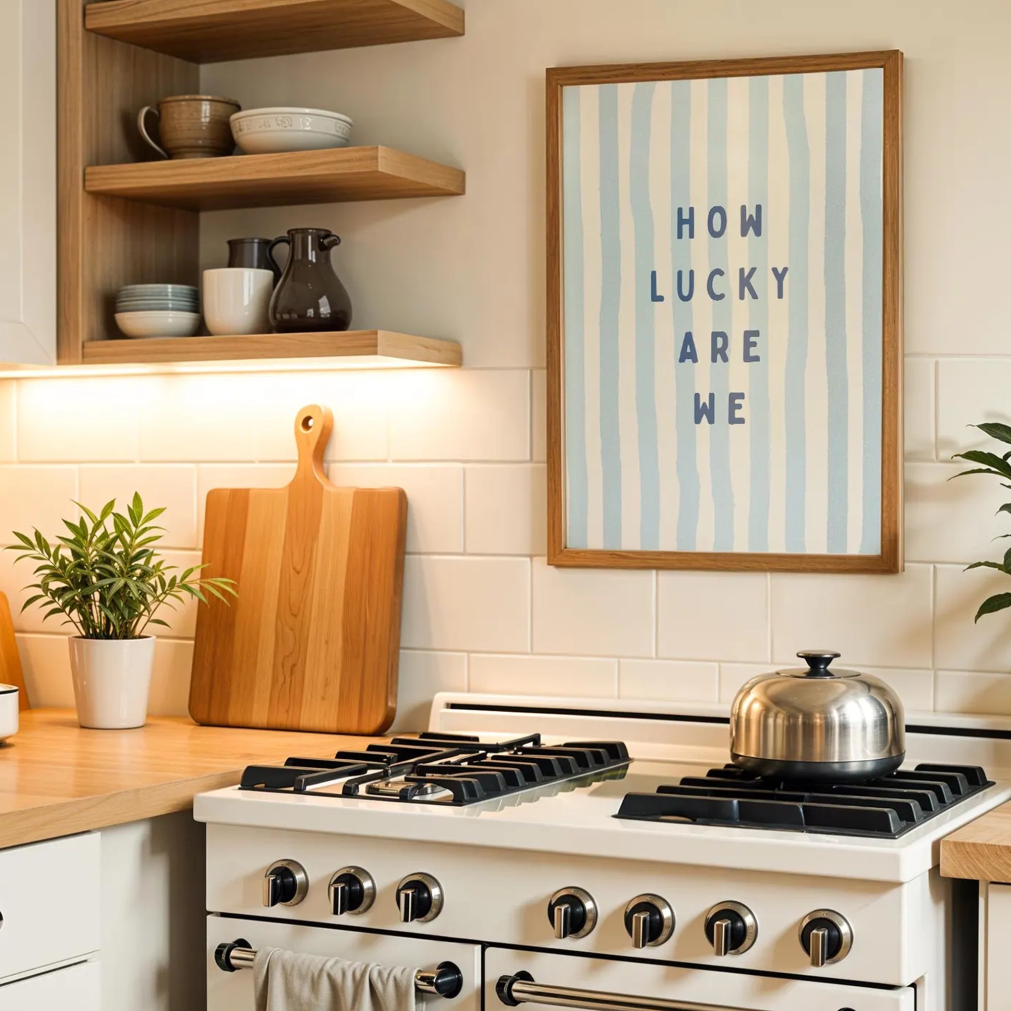 How Lucky Are We Coastal Cowgi - Home Decor Solution avaliação e preço