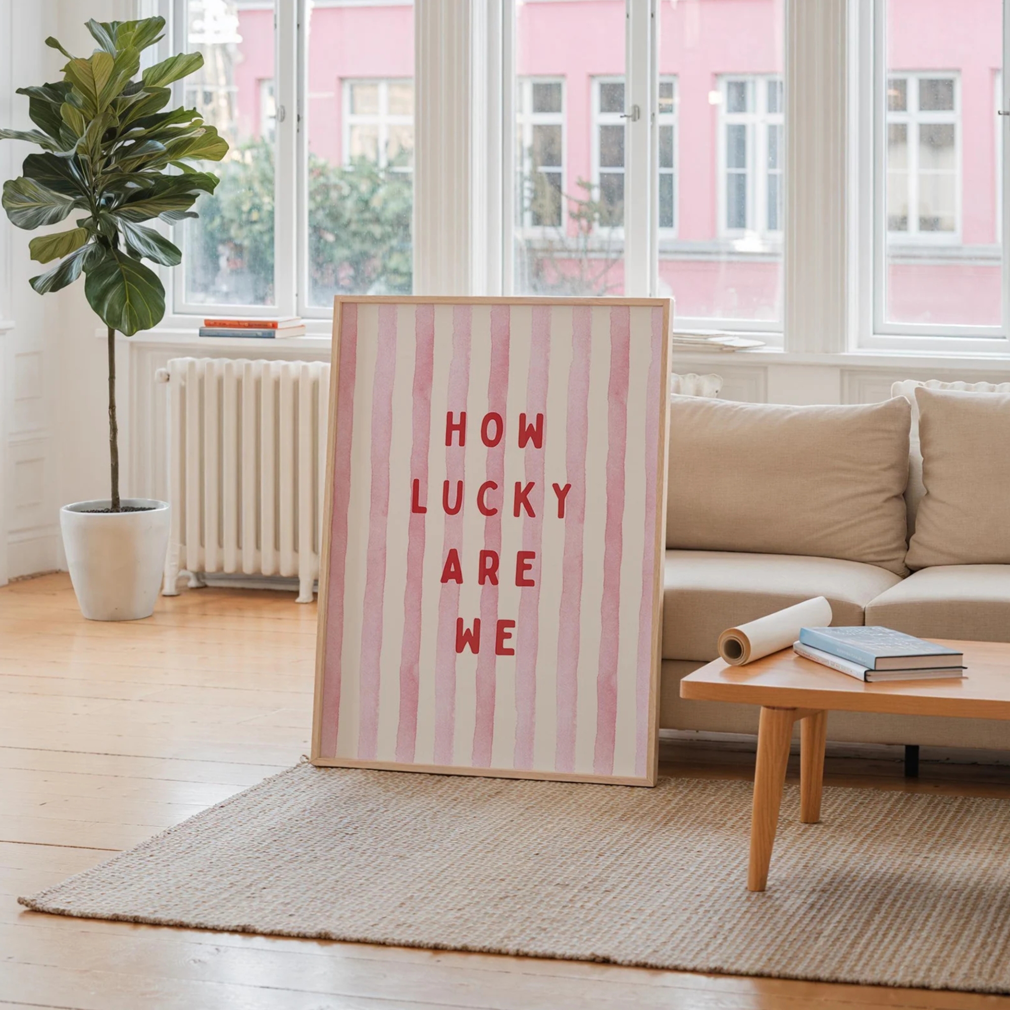 How Lucky Are We Coastal Cowgi - Home Decor Solution avaliação e preço