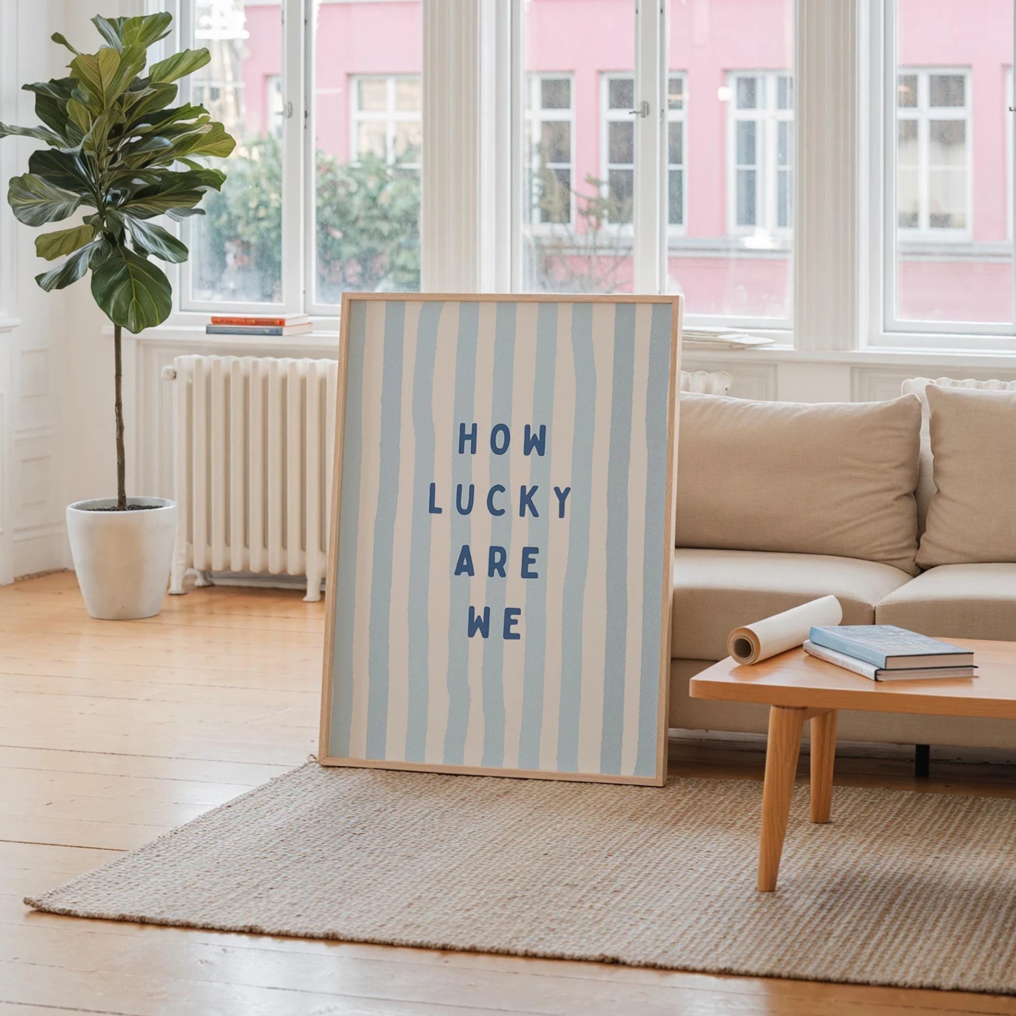 How Lucky Are We Coastal Cowgi - Home Decor Solution avaliação e preço