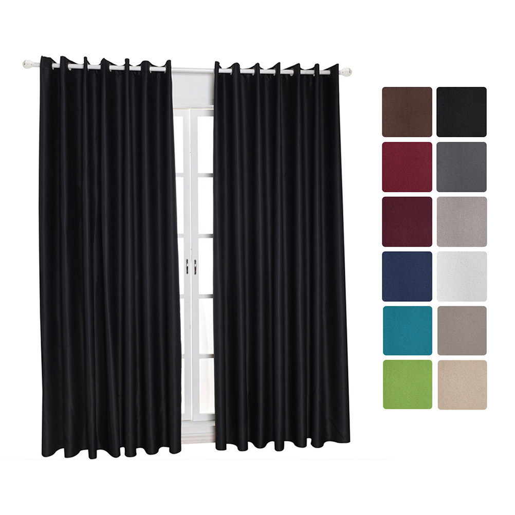 2Pcs Blackout Curtain for Home - Home Decor Curtain avaliação e preço