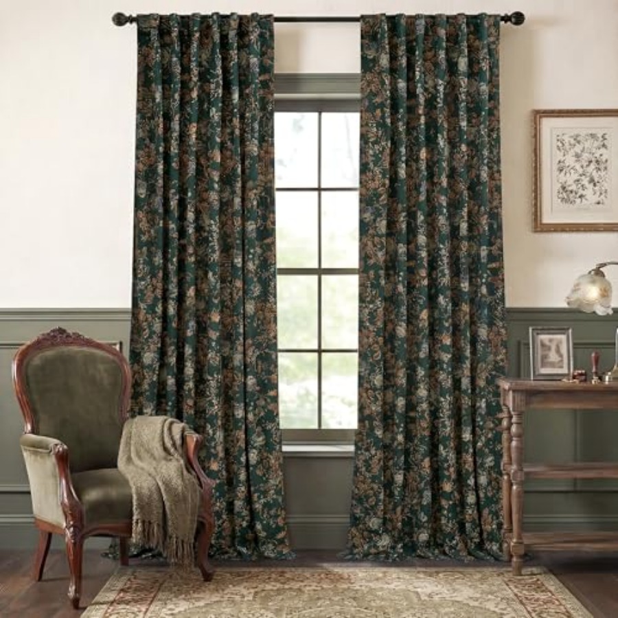 Velvet Curtains Print Curtains - Home Decor Curtain avaliação e preço