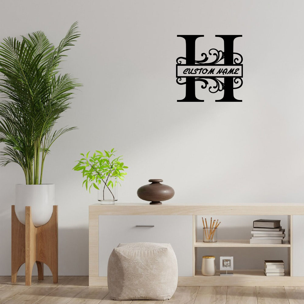 1PC Excellent Letter H Persona - Home Decor Wall Tiles avaliação e preço