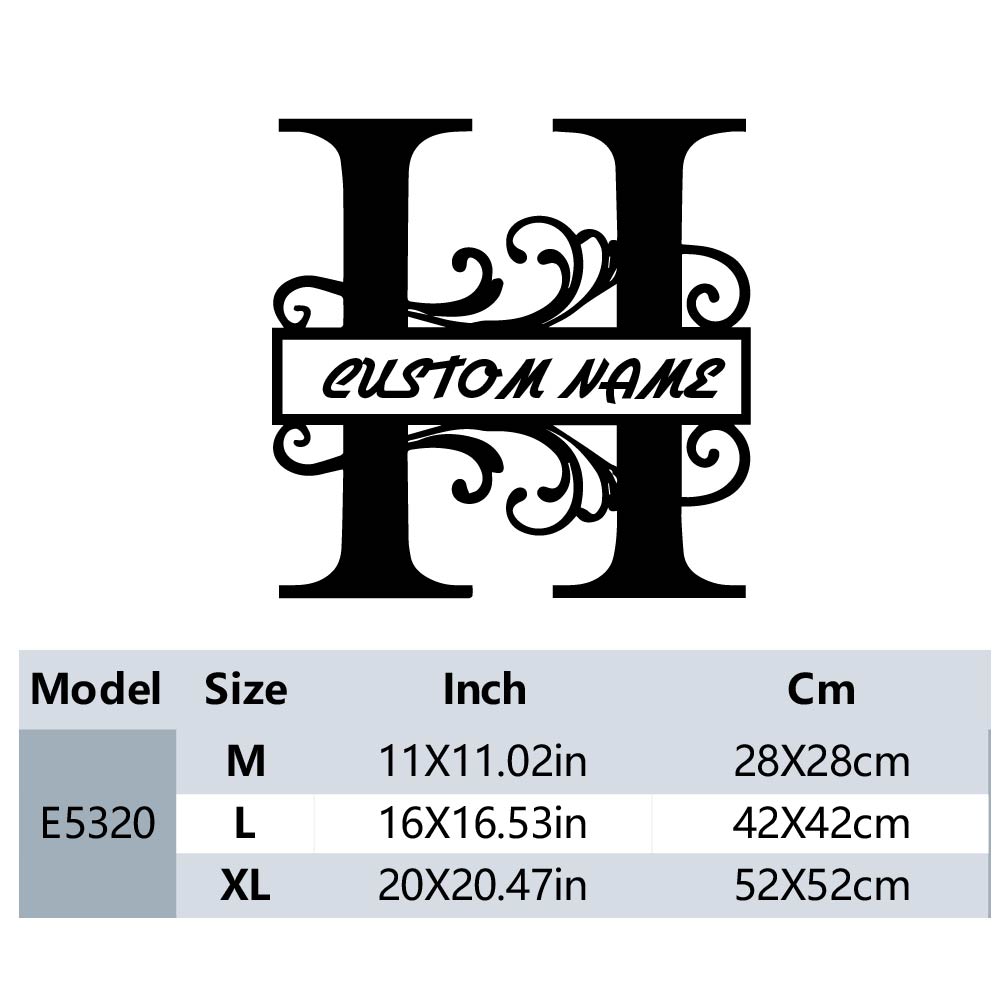 1PC Excellent Letter H Persona - Home Decor Wall Tiles avaliação e preço