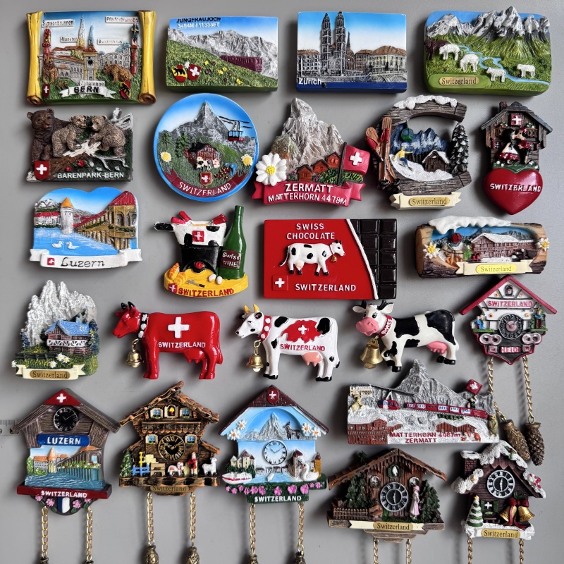 Switzerland Fridge Magnets Ber - Home Decor Zurich avaliação e preço