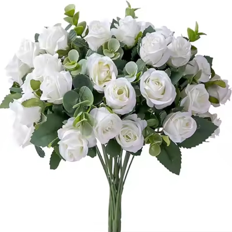 1/3pcs Artificial Flowers Vase - Home Decor Ai avaliação e preço