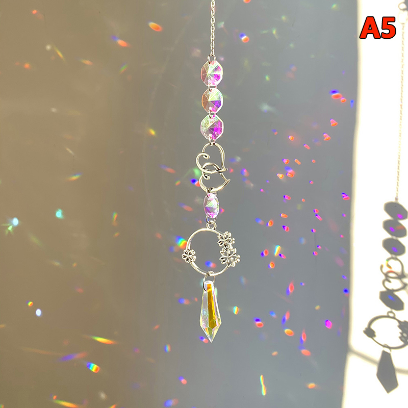 C 1pc new Hanging Crystal Pend - Crystal Sun Catcher avaliação e preço