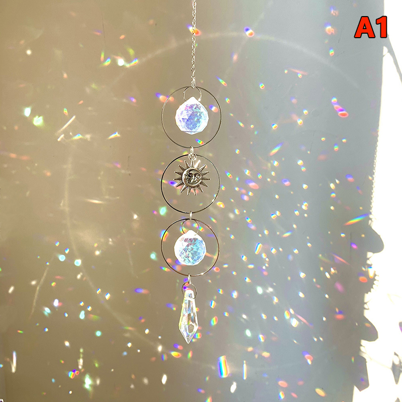 C 1pc new Hanging Crystal Pend - Crystal Sun Catcher avaliação e preço