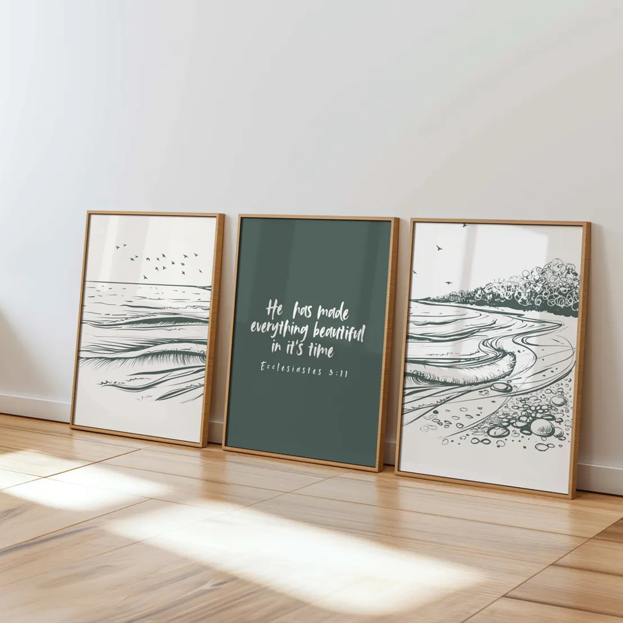 Minimalist Bible Verse  Script - Home Decor Solution avaliação e preço