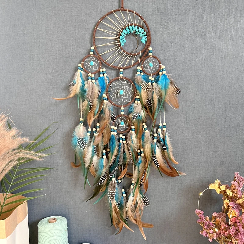 Dream Catcher Vintage Wind Chi - Boho Wind Chimes avaliação e preço