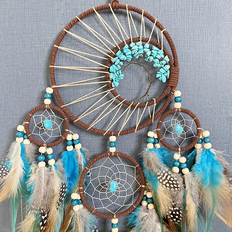 Dream Catcher Vintage Wind Chi - Boho Wind Chimes avaliação e preço