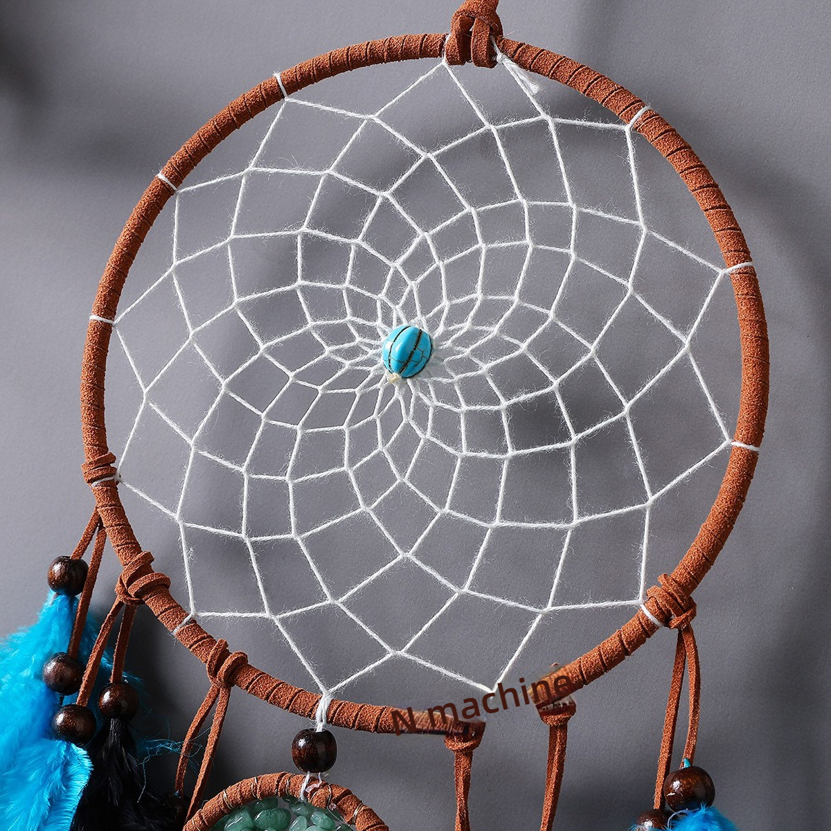 Handmade Feather Dream Catcher - Boho Wind Chimes avaliação e preço