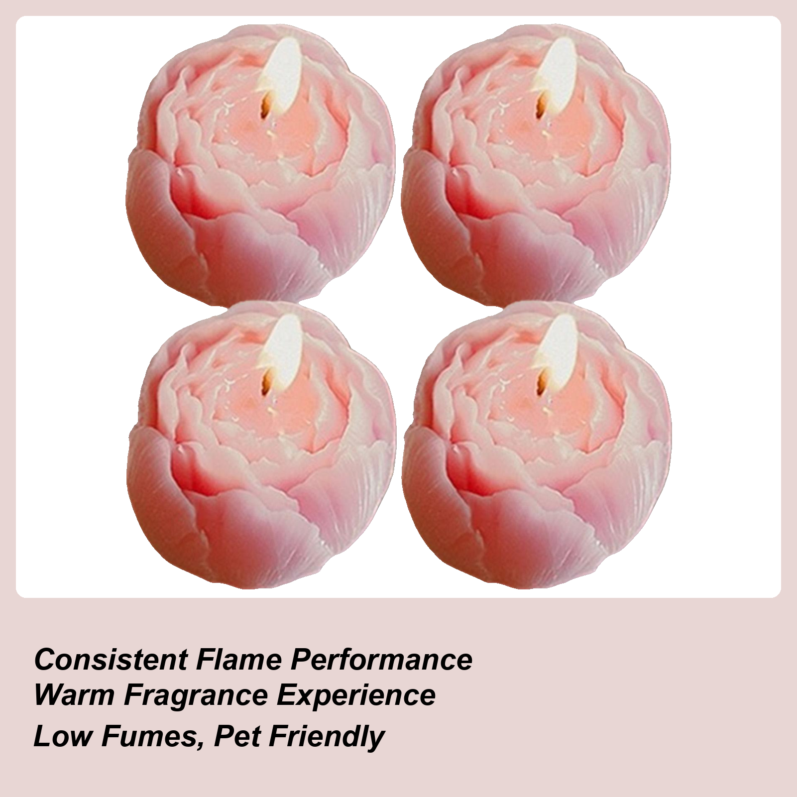 Soy Wax Candles Creative Flowe - Home Decor Kit avaliação e preço