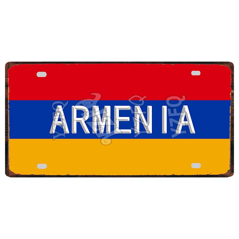 【YZFQ 】30X15CM  Metal Signs  Z - Home Decor Zurich avaliação e preço
