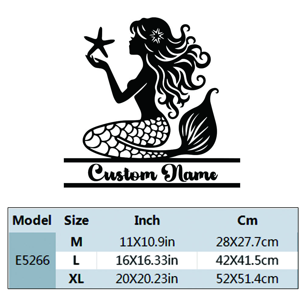 1PC NEW Mermaid Personalized T - Home Decor Wall Tiles avaliação e preço