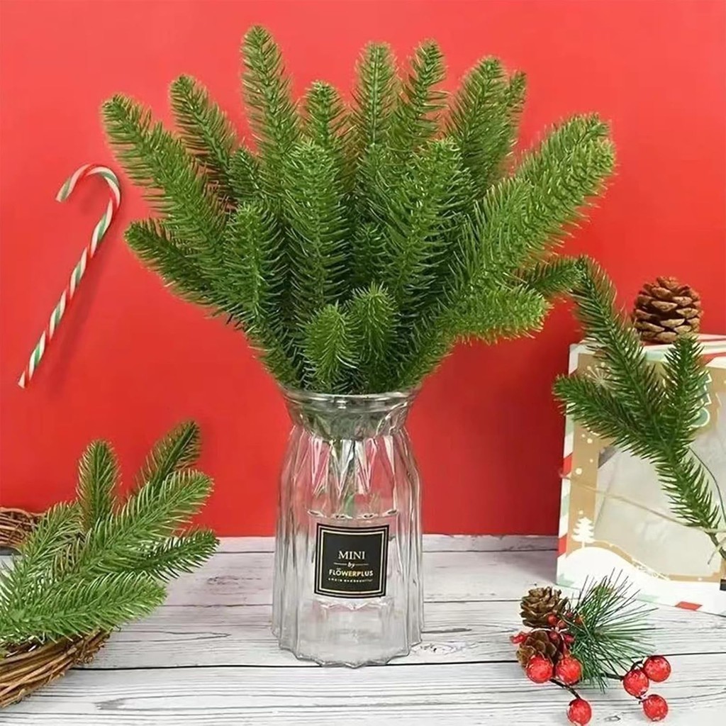 20Pcs Christmas Artificial Pin - Home Decor Xmas Gifts avaliação e preço