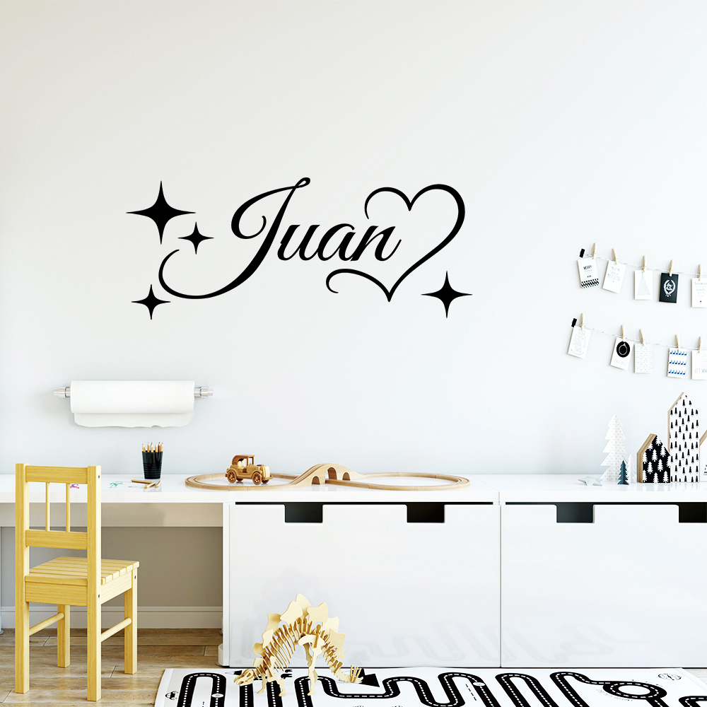 1pc Hot Personalize Custom Nam - Home Decor Sticker avaliação e preço