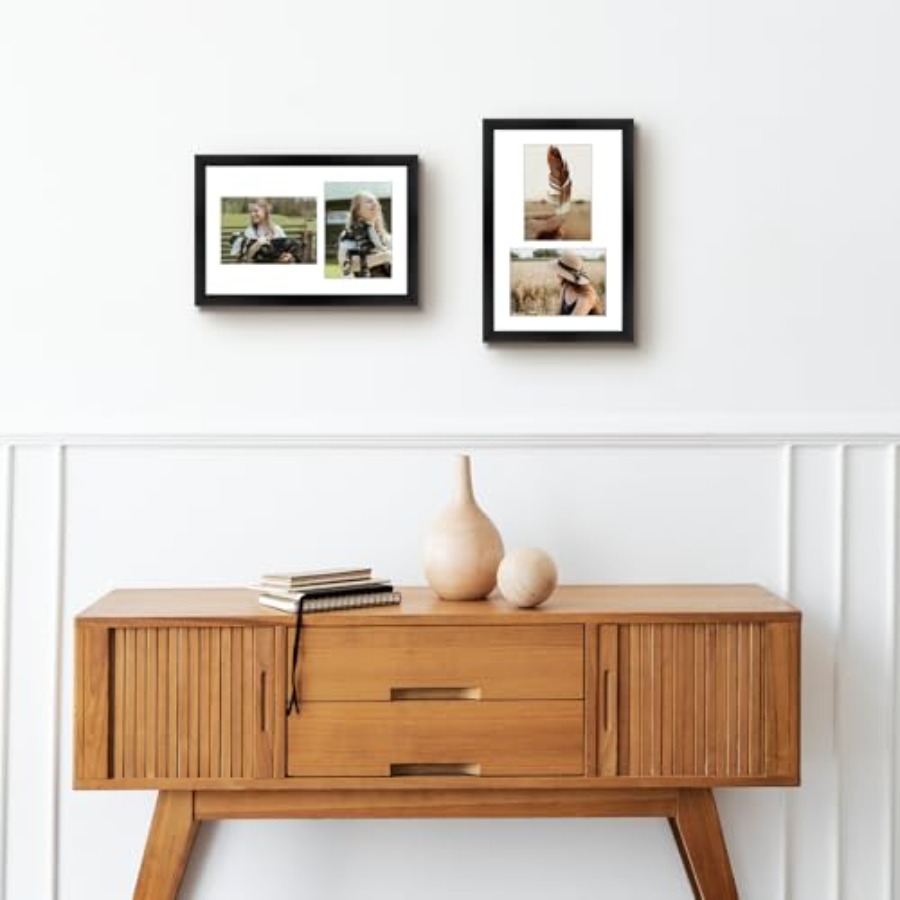 5x7 Collage Picture Frame - So - Bamboo Photo Frame avaliação e preço