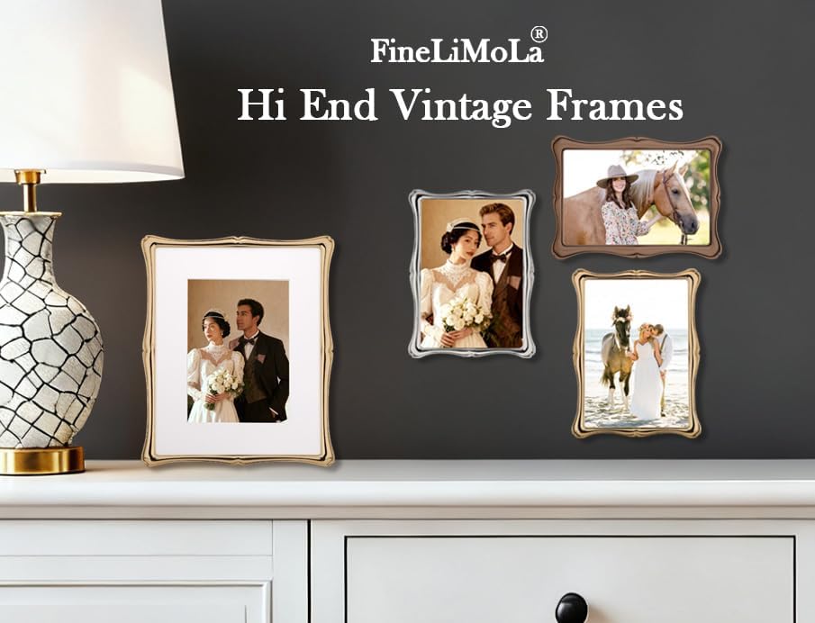 5x7'' Premium Alloy Silver Pho - Bamboo Photo Frame avaliação e preço