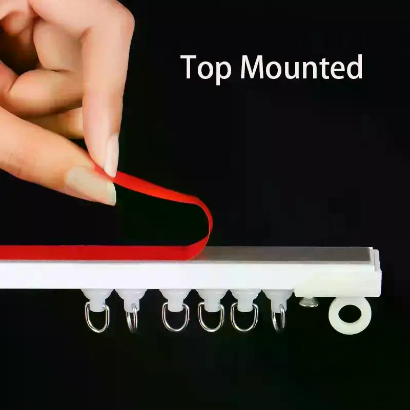 Self Adhesive Curtain Sliding  - Home Decor Curtain avaliação e preço