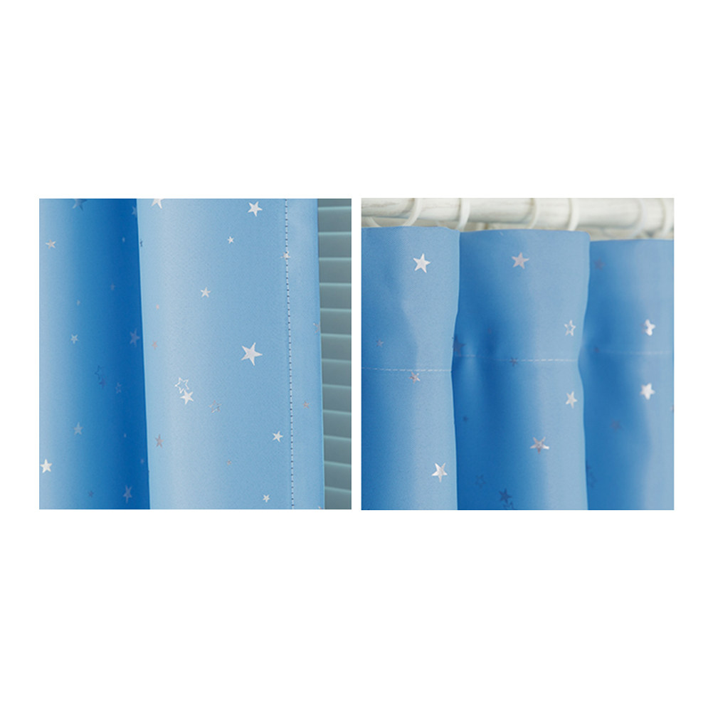 100x250cm Sky Blue Blackout Wi - Home Decor Curtain avaliação e preço