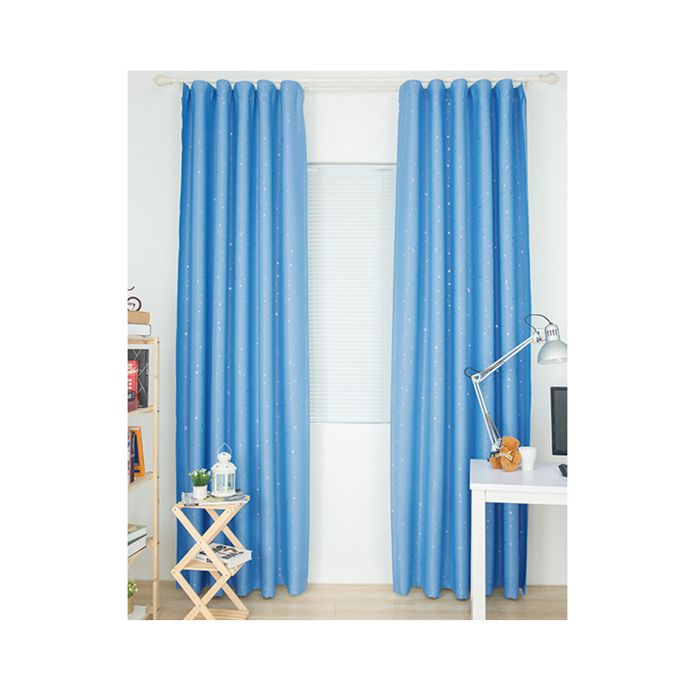 100x250cm Sky Blue Blackout Wi - Home Decor Curtain avaliação e preço