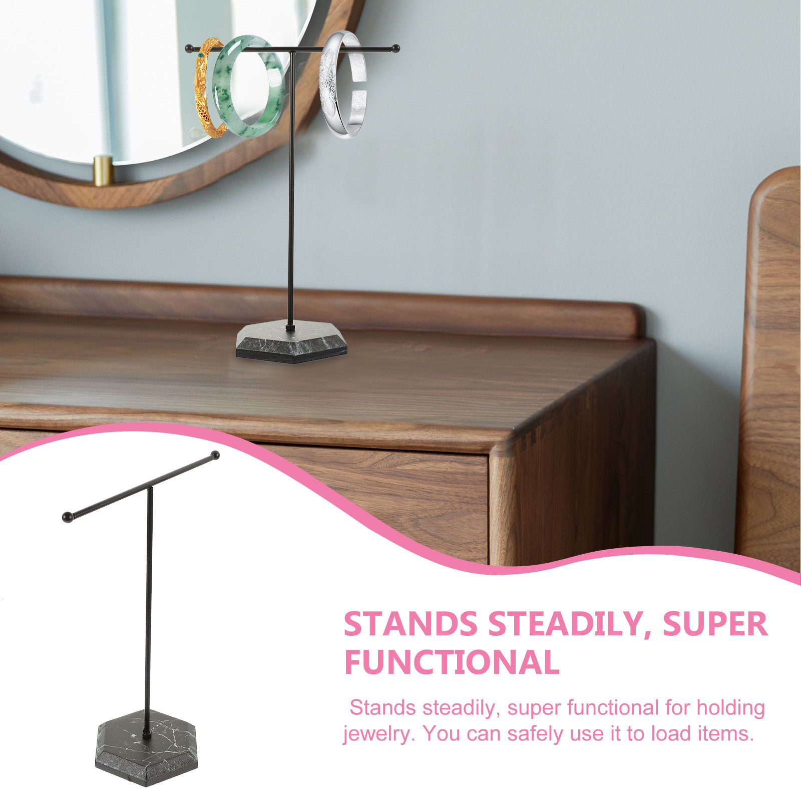 Functional T Shaped Jewelry Di - Home Decor Retail Stores avaliação e preço