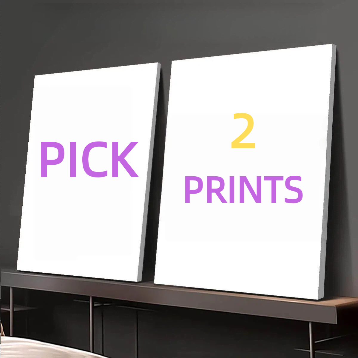 2pcs/set of custom canvas phot - Home Decor Kit avaliação e preço
