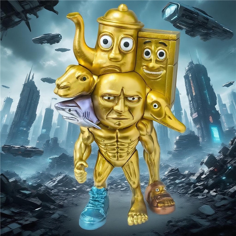 Large AI Mythic Wooden Stickma - Home Decor Ai avaliação e preço