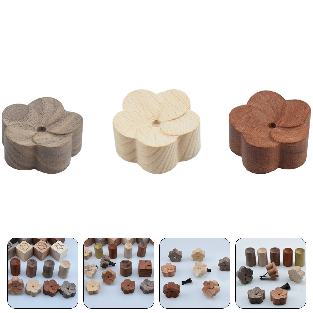 3Pcs Natural Wooden Essential  - Home Decor Yoga avaliação e preço