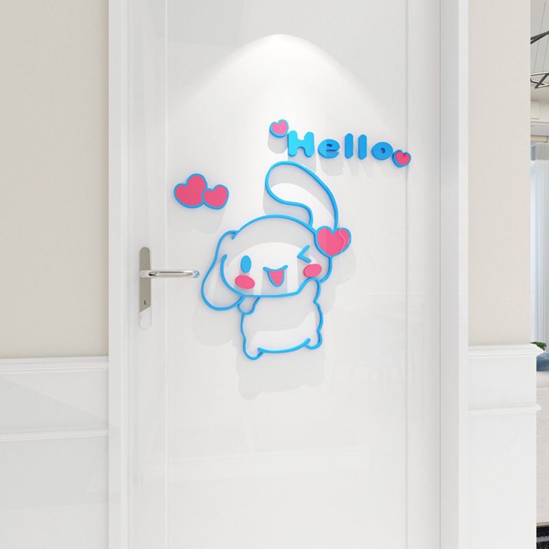 Sanrio Cinnamoroll 3D acrylic  - Home Decor Sticker avaliação e preço
