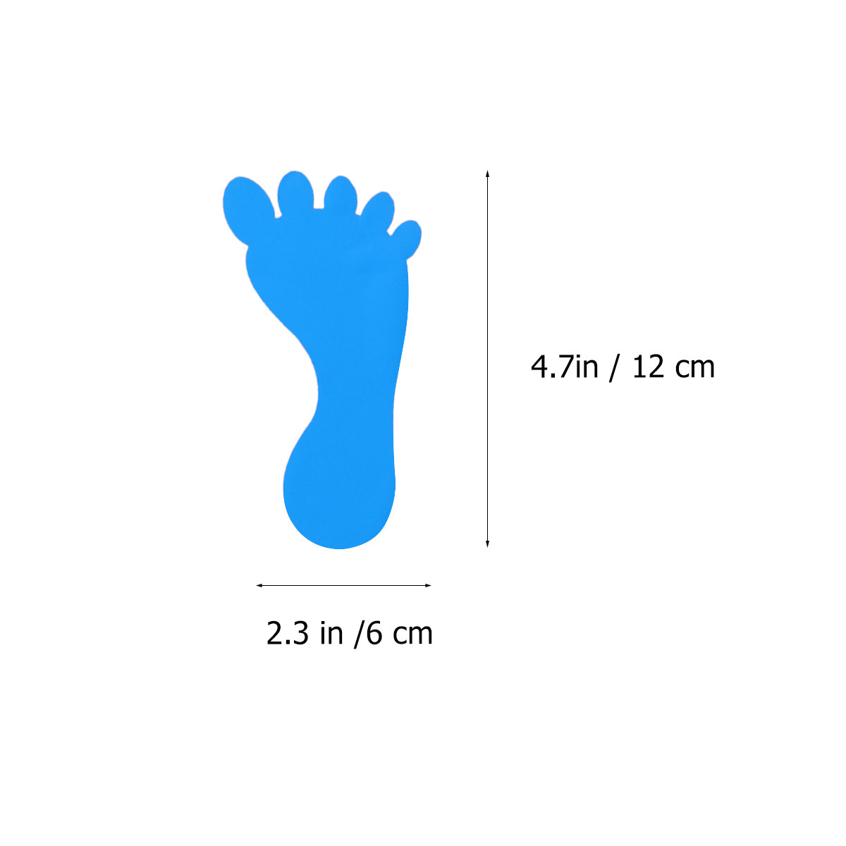 20 Pairs Footprint Floor Stick - Flooring Home Decor avaliação e preço