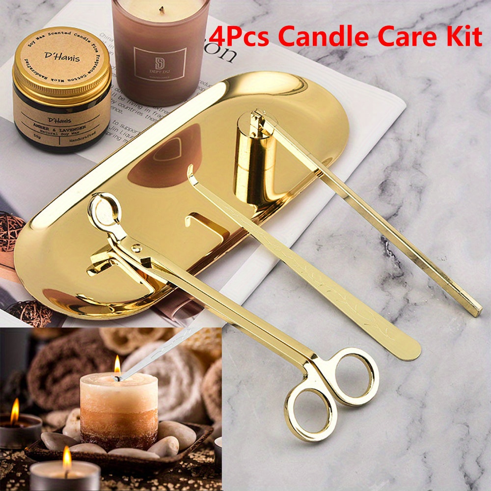 4pcs/set Luxury Candle Care Ki - Home Decor Kit avaliação e preço