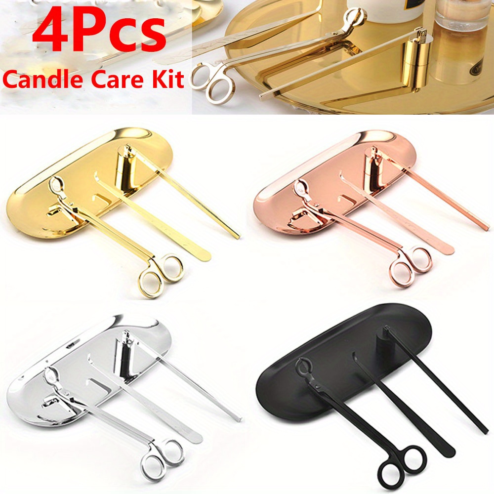 4pcs/set Luxury Candle Care Ki - Home Decor Kit avaliação e preço