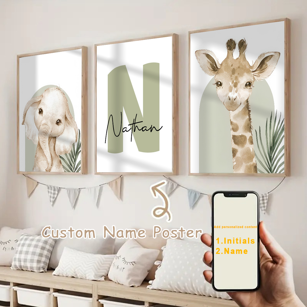 3pcs/set Customized Personaliz - Home Decor Kit avaliação e preço