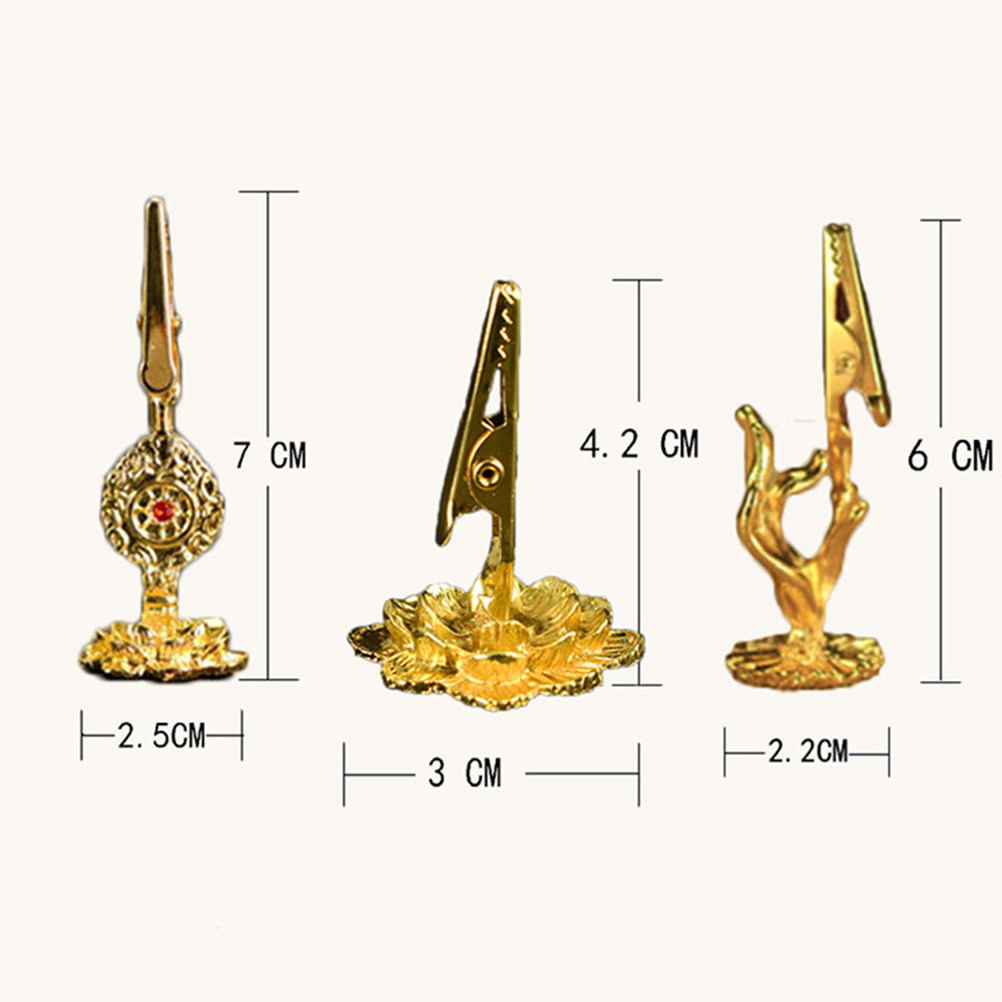 3Pcs Alloy Lotus Base Incense  - Home Decor Yoga avaliação e preço