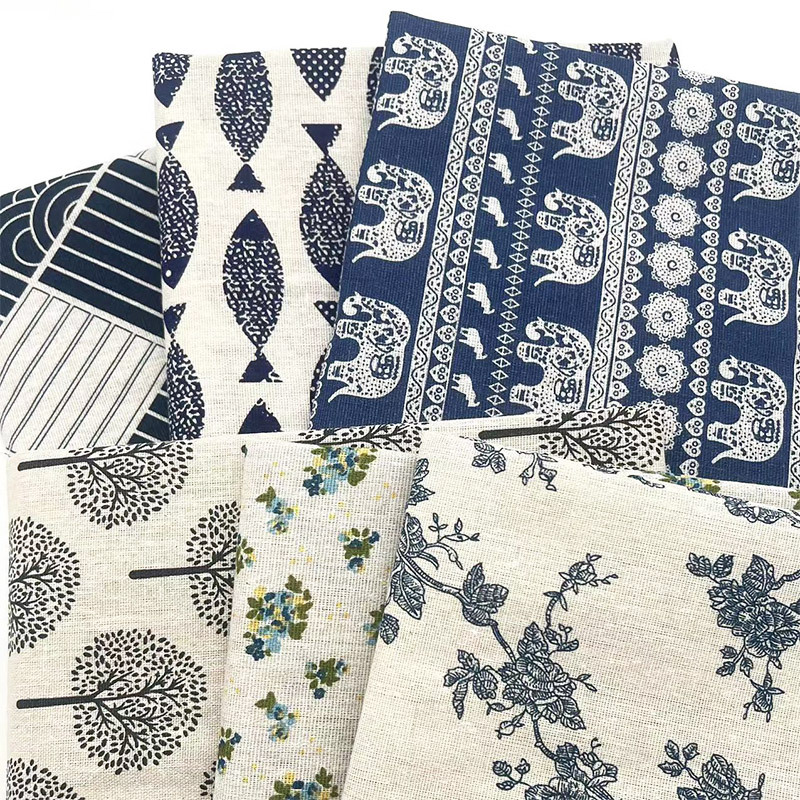 Retro Boho Floral Cotton Linen - Home Decor Curtain avaliação e preço