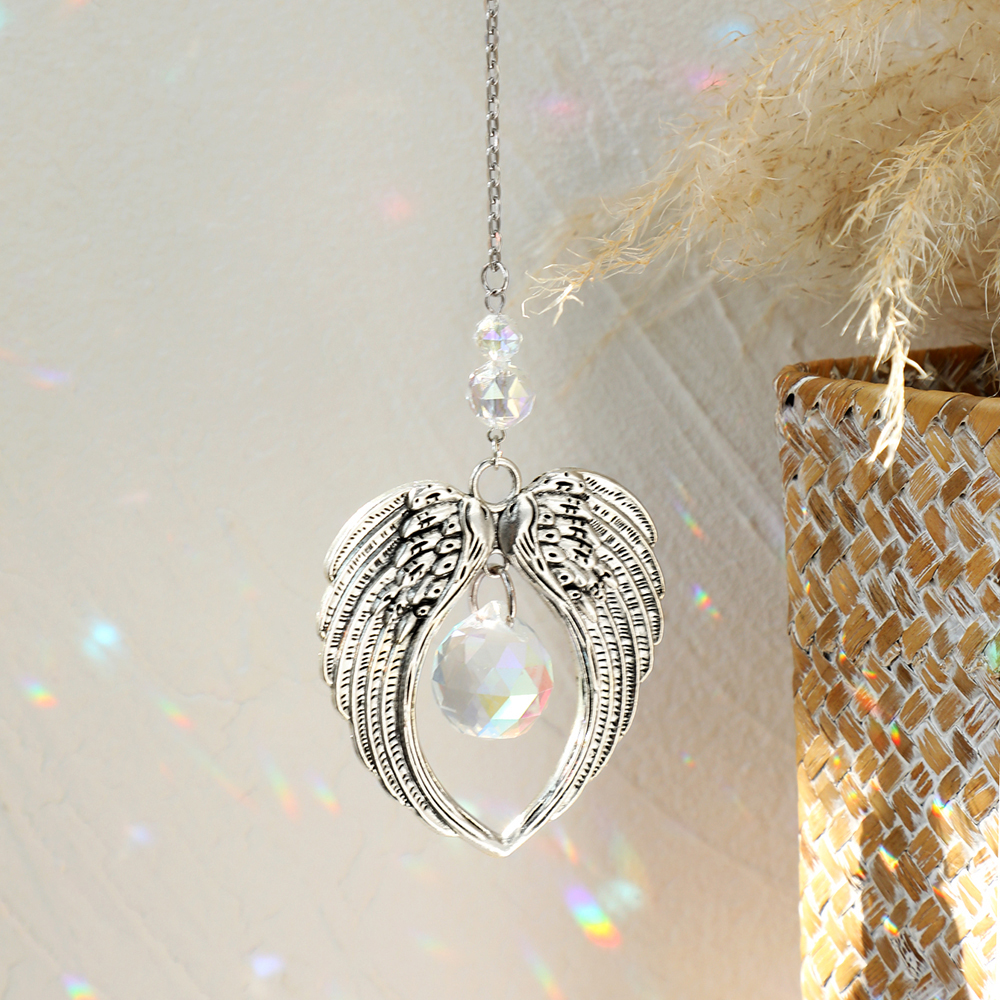 Angel Suncatcher Car Crystal H - Crystal Sun Catcher avaliação e preço