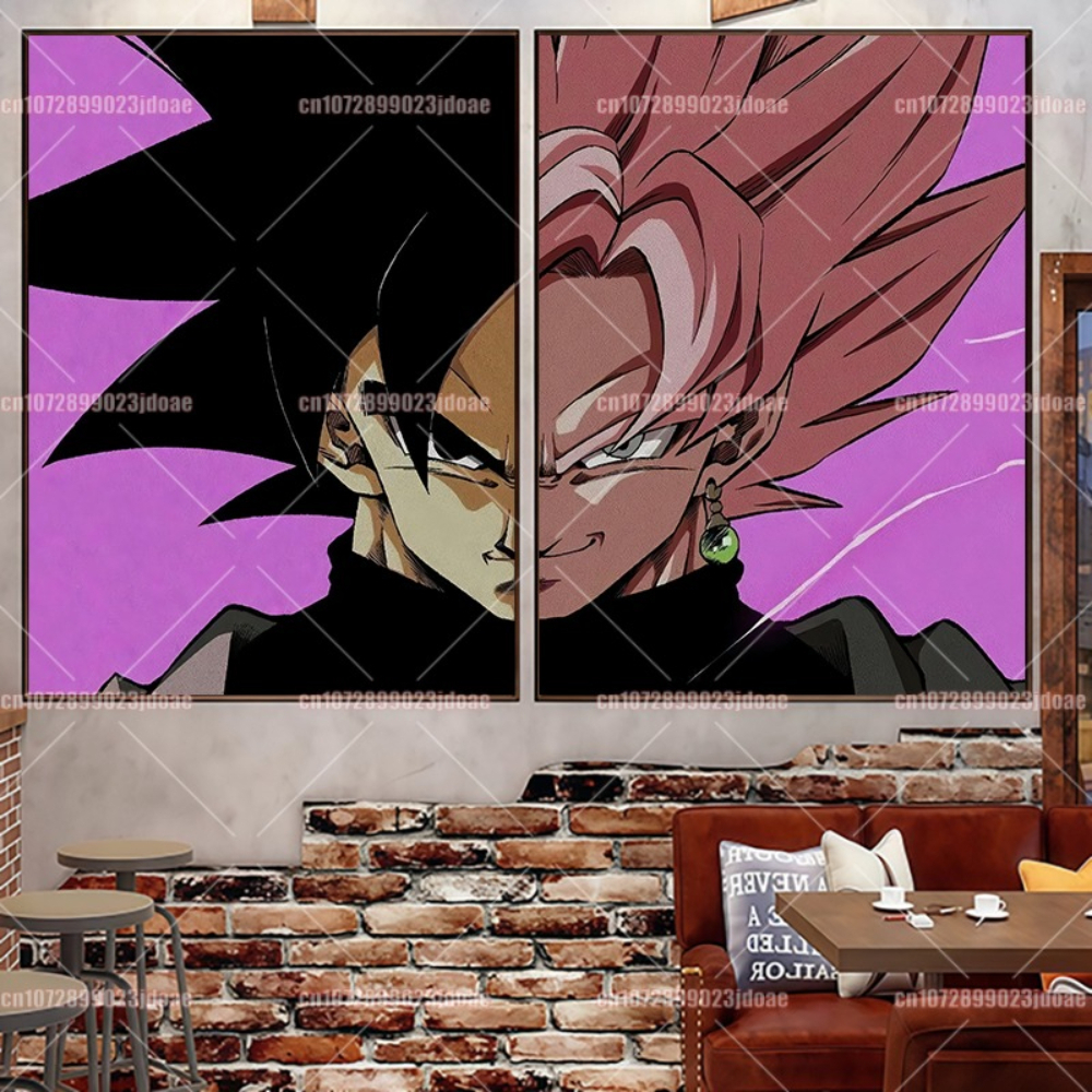 Dragon Ball Anime Wall Art - V - Home Decor Tv avaliação e preço